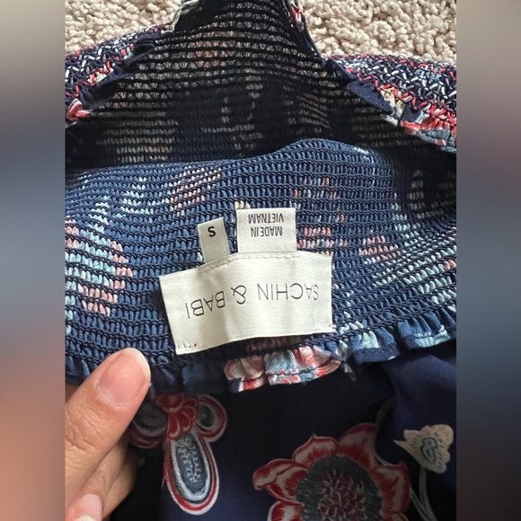 SACHIN + BABI Floral Print Mini Dress Size: S - Picture 4 of 5